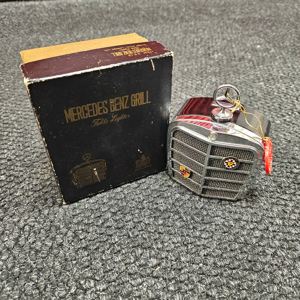 MERCEDES BENZ 1966 Royal London Radiator Grill Petrol Lighter In Lacquered Steel Mint In Box