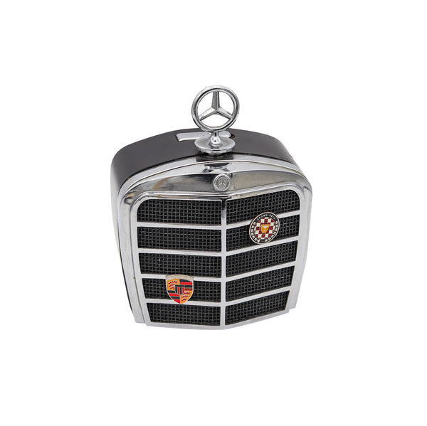 MERCEDES BENZ 1966 Royal London Radiator Grill Petrol Lighter In Lacquered Steel Mint In Box