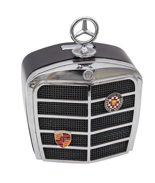 MERCEDES BENZ 1966 Royal London Radiator Grill Petrol Lighter In Lacquered Steel Mint In Box