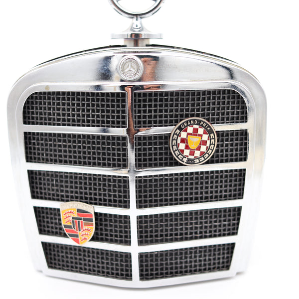 MERCEDES BENZ 1966 Royal London Radiator Grill Petrol Lighter In Lacquered Steel Mint In Box