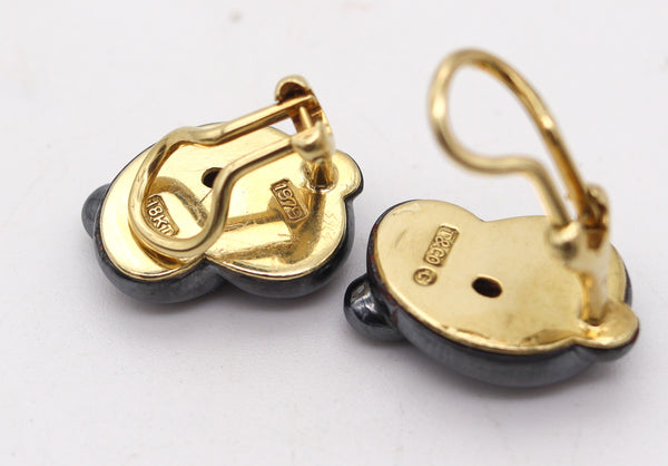 TIFFANY & CO. 1978 By Angela Cummings Knots Earrings in 18Kt Yellow Gold