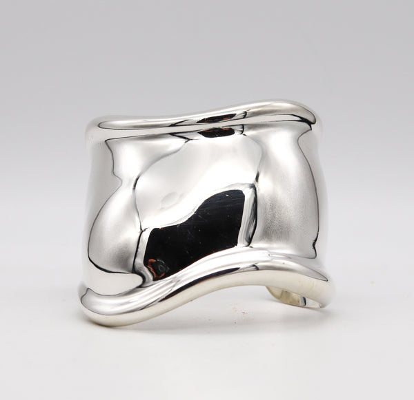 TIFFANY & CO. 1980 Elsa Peretti Vintage RIGHT Bone Cuff In .925 Sterling Silver