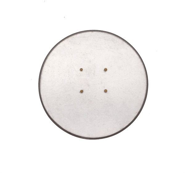 -Thomas Gentille 1970 Silver Geometric Pendant Brooch In 18kt Gold Bronze And Lucite