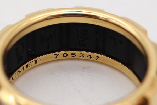 CHAUMET Paris Class-One Eternity Ring In 18Kt Yellow Gold With VVS Diamonds