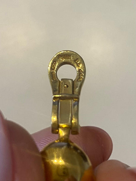 Bvlgari Roma Double X Clip On Earrings In Solid 18Kt Yellow Gold