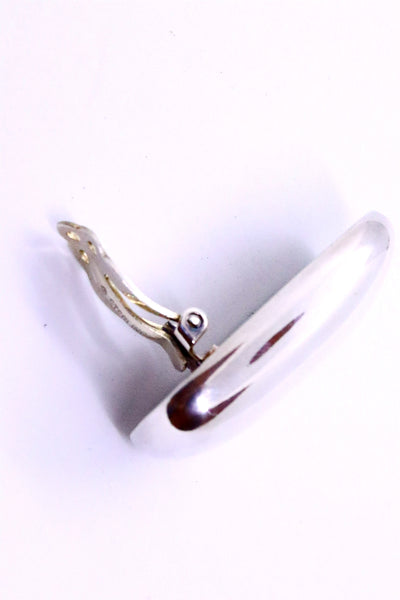 LIZ CLAIBORNE SOLID STERLING SILVER .925 LIMITED EDITION VINTAGE EARRINGS