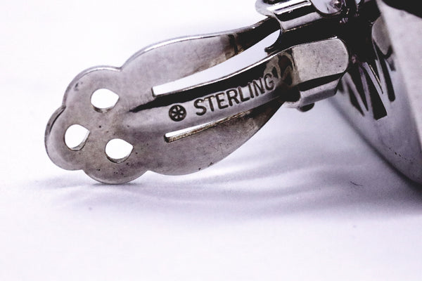 LIZ CLAIBORNE SOLID STERLING SILVER .925 LIMITED EDITION VINTAGE EARRINGS