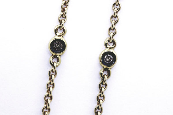 D'LIDO 18 KT EARRINGS WITH 1.52 Cts YELLOW SAPPHIRES & DIAMOND