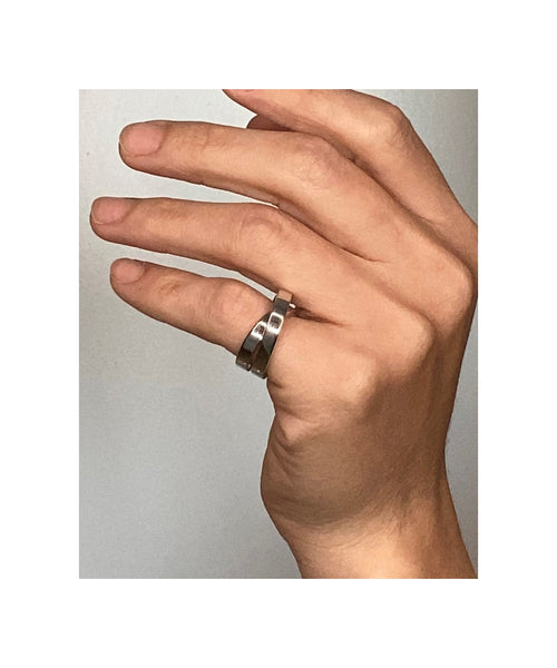 Cartier Paris Modern Nouvelle Bague Twisted Ring In Solid 18Kt White Gold