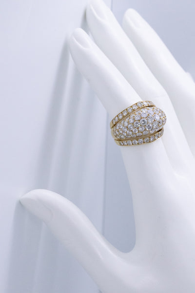 CARTIER PARIS 4.52 CARATS 18 KT NIGERIA RING