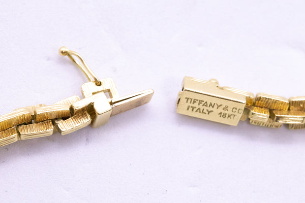 TIFFANY & CO. MASSIVE 18 KT SOLID GOLD SAUTOUIR NECKLACE
