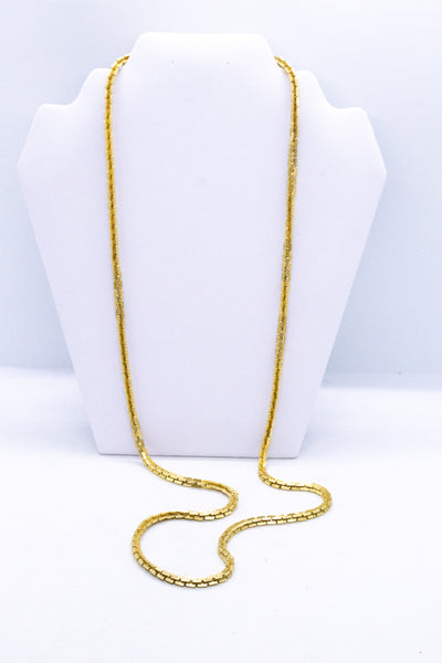 TIFFANY & CO. MASSIVE 18 KT SOLID GOLD SAUTOUIR NECKLACE