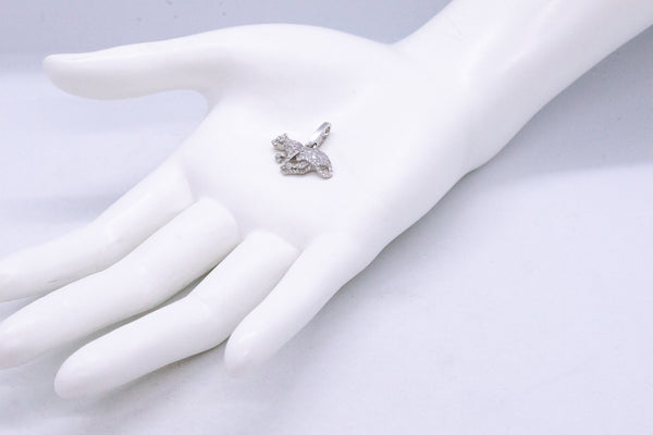 CARTIER PARIS 18 KT PANTHERE PENDANT WITH 1.35 Cts DIAMONDS