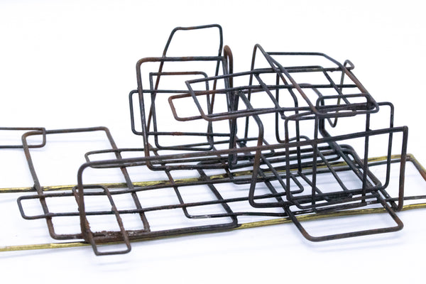 MARTACARMELA SOTELO VENICE 2017 BRASS, COPPER & IRON SAUTOIR NECKLACE