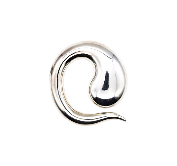 Tiffany & Co 1981 Elsa Peretti Abstract Pendant buckle in solid .925 Sterling Silver