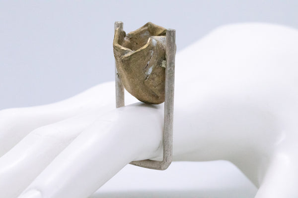 LETIZIA MAGGIO 2017 STERLING SILVER RING "VENEZIA"