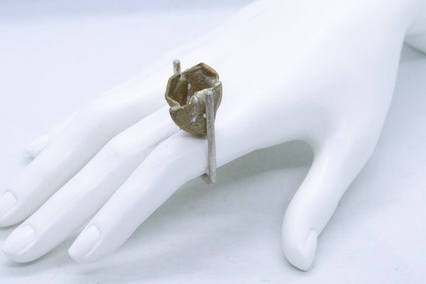 LETIZIA MAGGIO 2017 STERLING SILVER RING "VENEZIA"