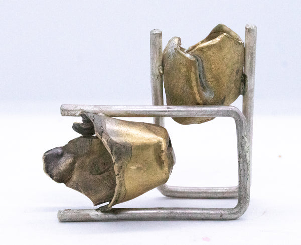 LETIZIA MAGGIO 2017 STERLING SILVER RING "VENEZIA"