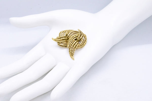 LALAOUNIS VERY RARE 1960 VINTAGE EARRINGS IN 18 KT GOLD