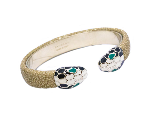 BvLGARI BuLGARI ITALY SERPENTI FOREVER CUFF BRACELET