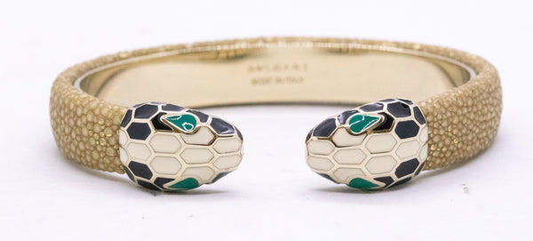 BvLGARI BuLGARI ITALY SERPENTI FOREVER CUFF BRACELET