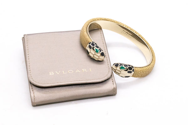 BvLGARI BuLGARI ITALY SERPENTI FOREVER CUFF BRACELET