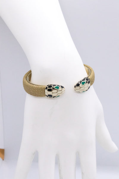 BvLGARI BuLGARI ITALY SERPENTI FOREVER CUFF BRACELET