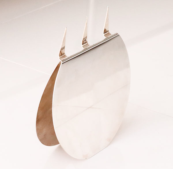 GIO PONTI 1978 LINO SABATTINI CHRISTOFLE "DIAVOLETTO MASK" SCULPTURE