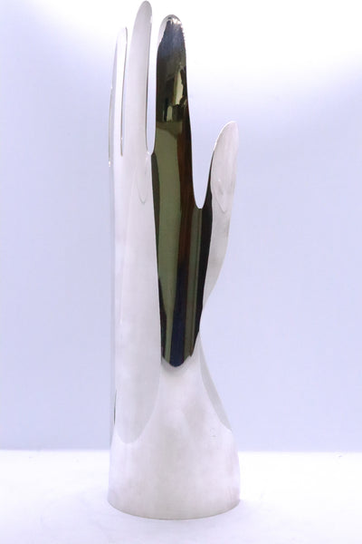 GIO PONTI 1978 LINO SABATTINI FOR CHRISTOFLE "PAIR OF HANDS" LE MANI SCULPTURES