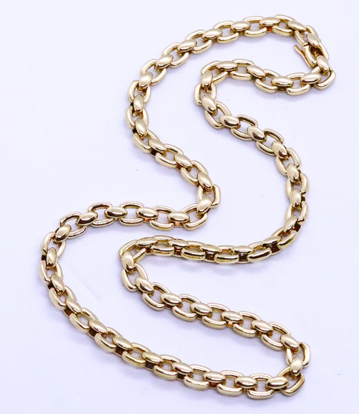 CARTIER PARIS 18 KT YELLOW GOLD HEAVY & THICK 23 INCHES RARE CHAIN