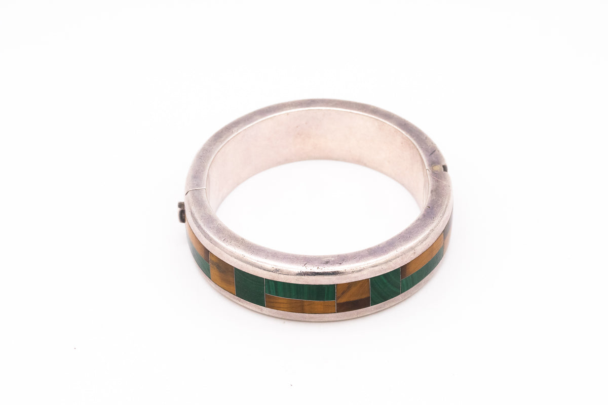 Mexico 1960 Mid Century Bracelet In .950 Sterling Silver Mexico 1960 Mid Century Bracelet In .950 Sterling Silver