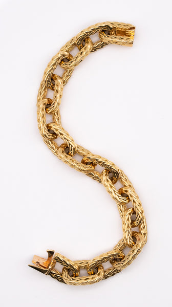 HERMES PARIS 1960 BRAIDED BRACELET IN 18 KT BY GEORGE L'ENFANT