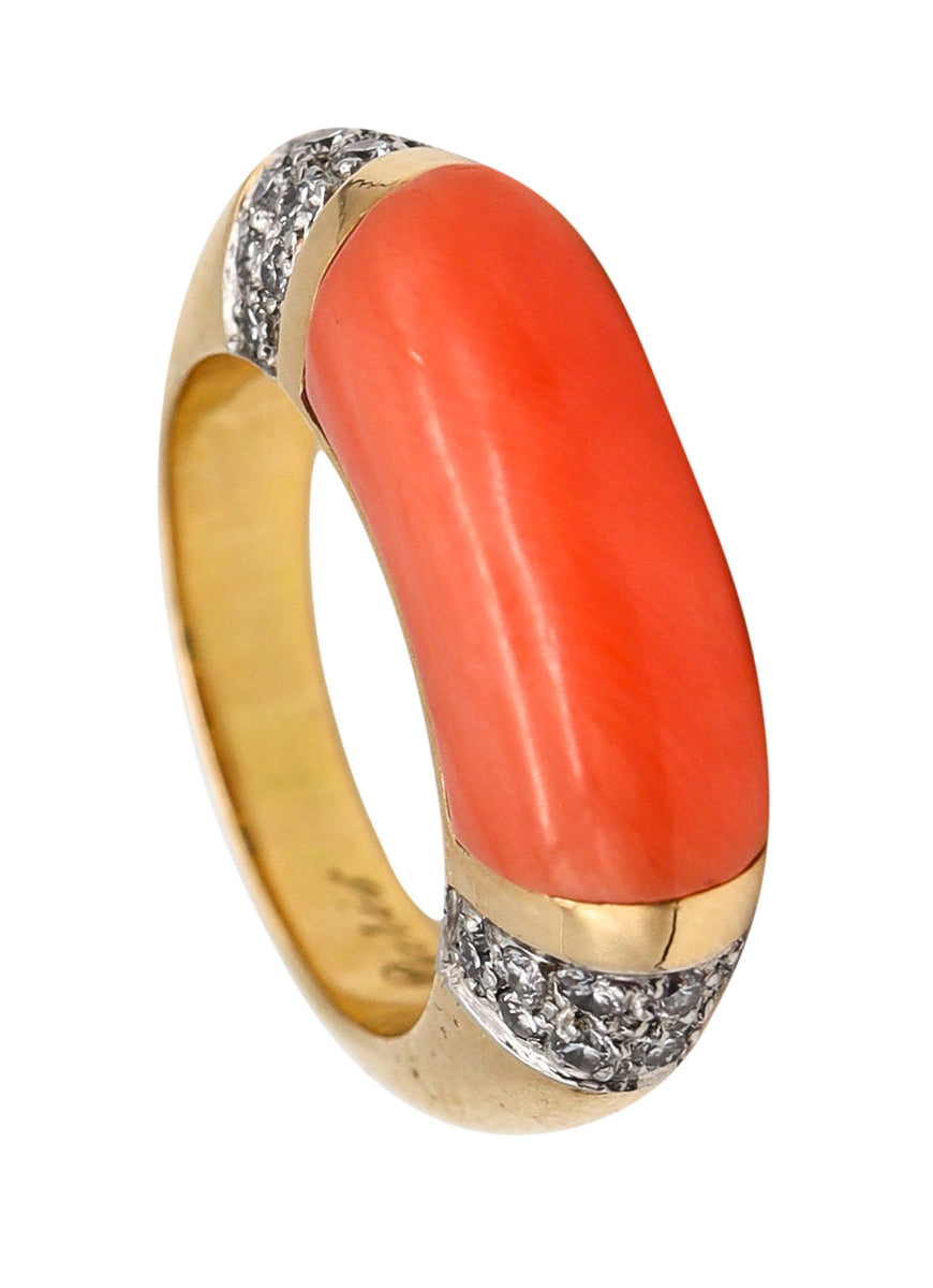Cartier 1970 Paris George L'Enfant Ring In 18Kt Gold With
