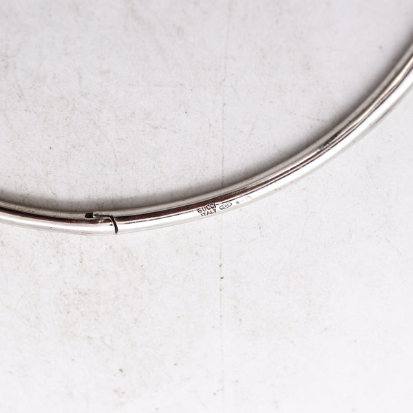 Gucci Milan Hunting Duck Necklace Choker In Solid .925 Sterling Silver
