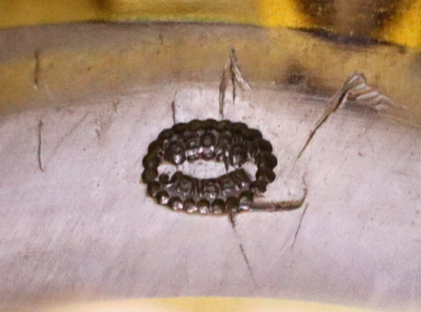 GEORG JENSEN JAN JORGENSEN 18 KT RING WITH MUNSTEINER CUT 4 Ct AMETHYST