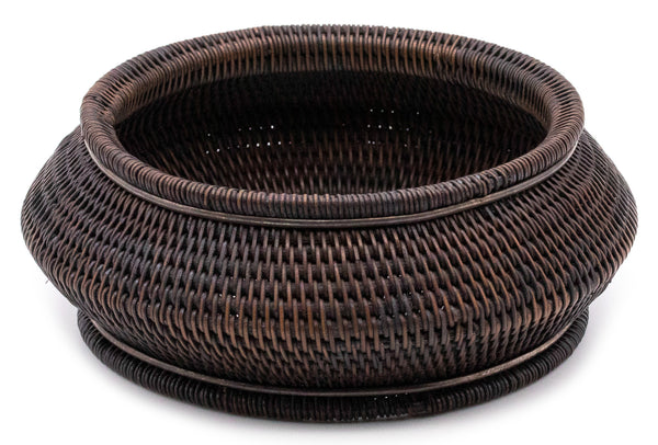 JAPAN 1910 MEIJI PERIOD RARE WOVEN BAMBOO AND SILVER BRACELET