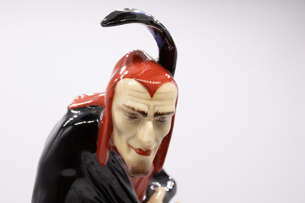 GERMANY HUTSCHENREUTHER 1954 MEPHISTO PORCELAIN FIGURE BY KARL TUTTER