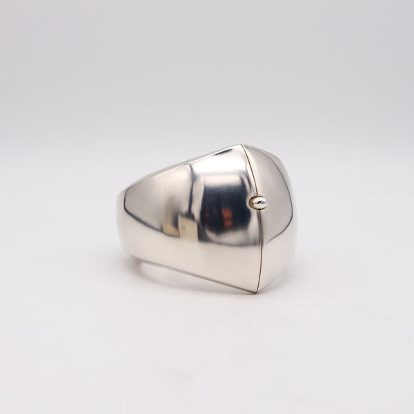 Georg Jensen 1954 By Nanna and Jørgen Ditzel Iconic Bracelet Cuff 107 In 925 Sterling Silver