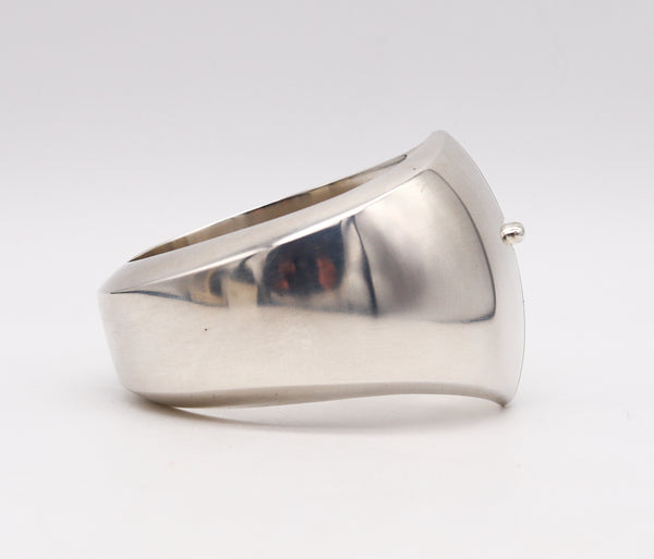 Georg Jensen 1954 By Nanna and Jørgen Ditzel Iconic Bracelet Cuff 107 In 925 Sterling Silver