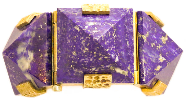 MARC JACOBS RUNWAY 1992 MASSIVE LAPIS LAZULI BRACELET