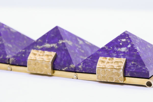 MARC JACOBS RUNWAY 1992 MASSIVE LAPIS LAZULI BRACELET