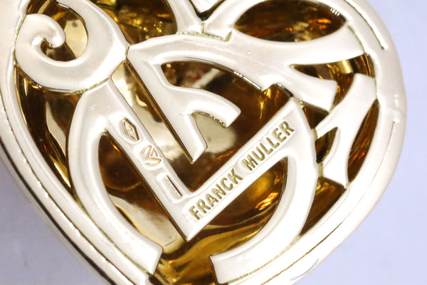 FRANCK MULLER 18 KT ENAMEL MULTI CHAIN NECKLACE