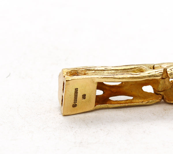 Angela Cummings Studio 1983 Very Rare Organic Necklace In Solid 18Kt Yellow Gold