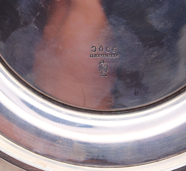 William B. Durgin Co. 1900 Edwardian Neo Classic Center Bowl In .925 Sterling Silver