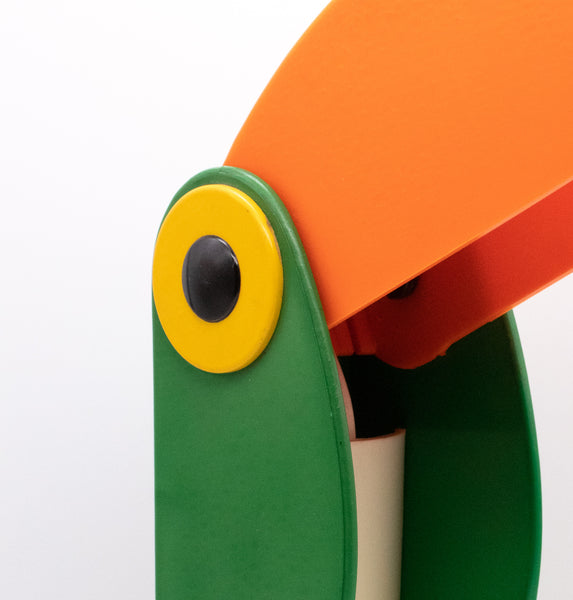 OLD TIMER FERRARI. ITALY 1970 TOUCAN ACRYLIC DESK LAMP