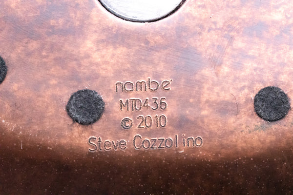STEVE COZZOLINO 2010 FOR NAMBE COPPER SCULPTURAL DISH
