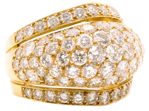 CARTIER PARIS 4.52 CARATS 18 KT NIGERIA RING