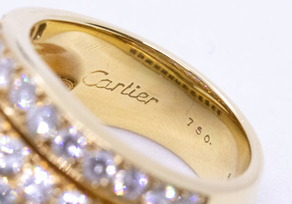 CARTIER PARIS 4.52 CARATS 18 KT NIGERIA RING