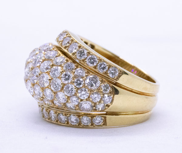 CARTIER PARIS 4.52 CARATS 18 KT NIGERIA RING
