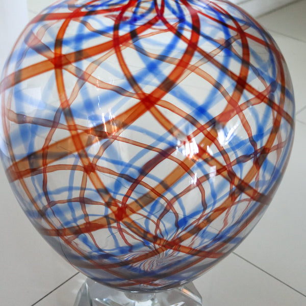 VENINI Alessandro Mendini 8/50 Limited Edition Art Glass Simirone Amphora Vase